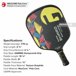 GAMMA Shard Pickleball Paddle GAMMA Shard Pickleball Paddle