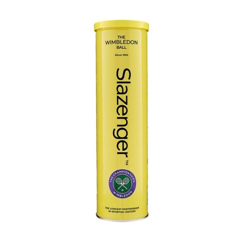 SLAZENGER Wimbledon Tennis Ball CAN (3 Balls) SLAZENGER Wimbledon Tennis Ball CAN (3 Balls)