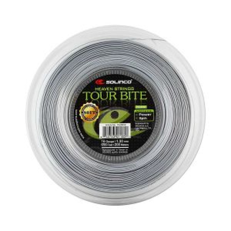 SOLINCO Tour Bite Soft Tennis String Reel (16 / 1.30mm, 200 m) SOLINCO Tour Bite Soft Tennis String Reel (16 / 1.30mm, 200 m)