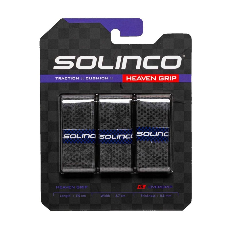 SOLINCO Heaven Overgrip (3 pcs, Grey) SOLINCO Heaven Overgrip (3 pcs, Grey)