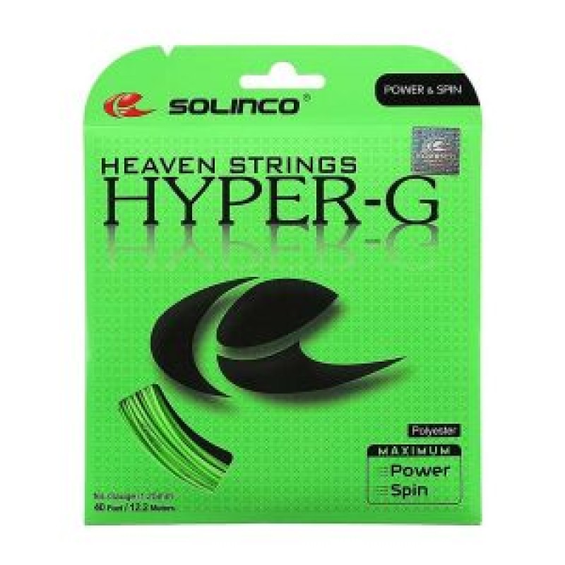 SOLINCO Hyper G Tennis String (Cut From Reel, 16L / 1.25mm) SOLINCO Hyper G Tennis String (Cut From Reel, 16L / 1.25mm)
