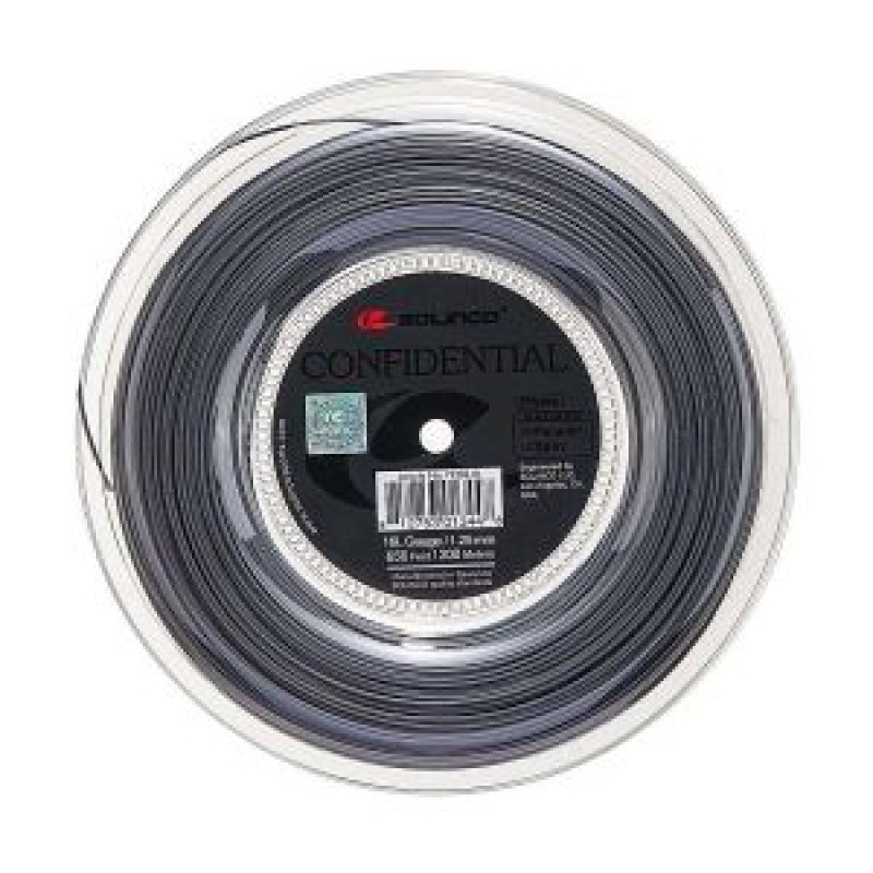 SOLINCO Confidential Tennis String Reel (16L / 1.25mm, 200 m) SOLINCO Confidential Tennis String Reel (16L / 1.25mm, 200 m)