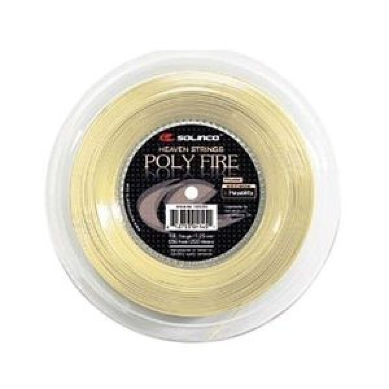 SOLINCO Heaven Polyfire Tennis String Reel (16 / 1.30mm, 200 m) SOLINCO Heaven Polyfire Tennis String Reel (16 / 1.30mm, 200 m)