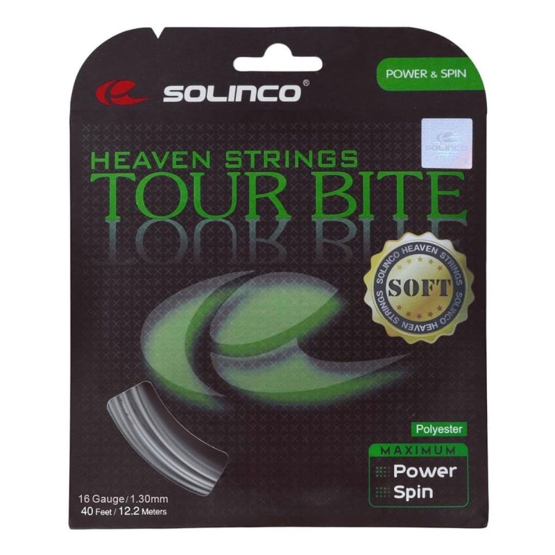 SOLINCO Tour Bite Soft Tennis String Set (16 / 1.30mm) SOLINCO Tour Bite Soft Tennis String Set (16 / 1.30mm)