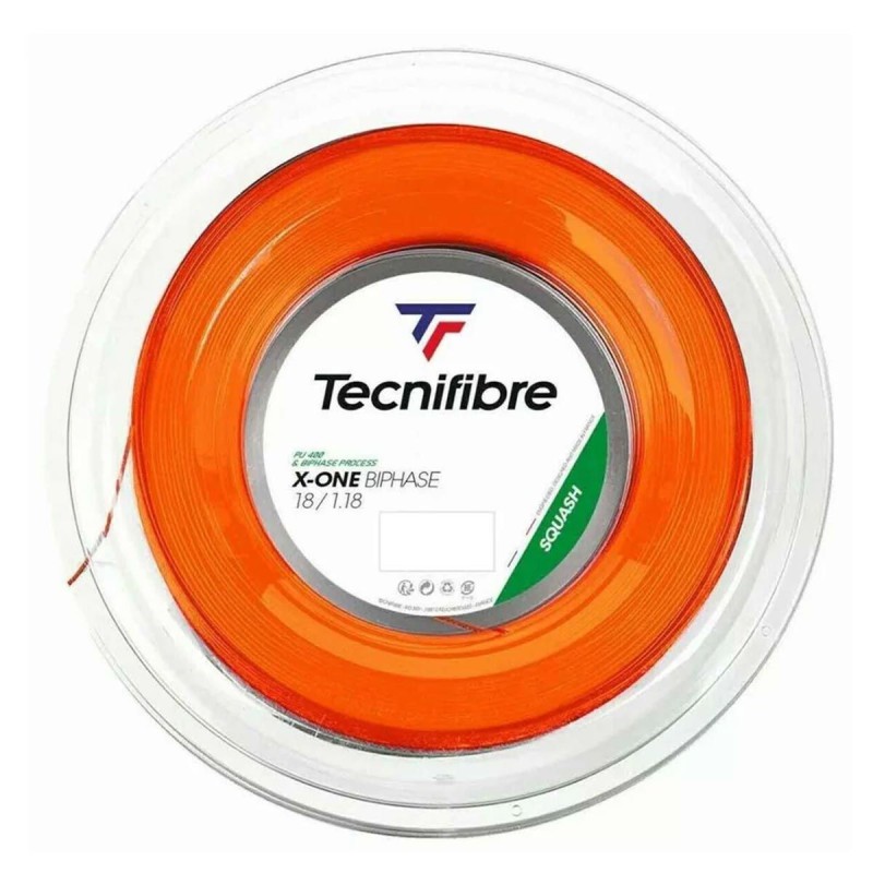 TECNIFIBRE X-One Biphase String Reel (18 / 1.18, 200m) TECNIFIBRE X-One Biphase String Reel (18 / 1.18, 200m)