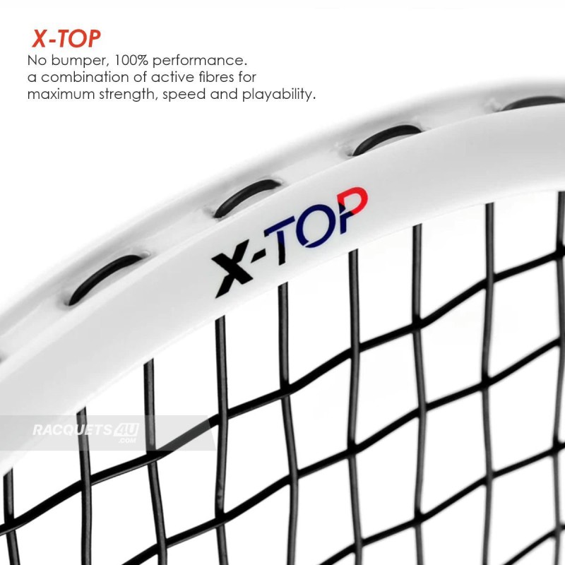 TECNIFIBRE Carboflex 125 X-Top V2 Squash Racquet TECNIFIBRE Carboflex 125 X-Top V2 Squash Racquet