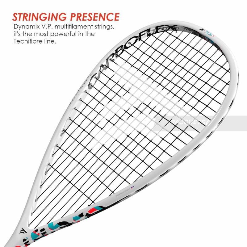 TECNIFIBRE Carboflex 125 NS X-Top V2 Squash Racquet TECNIFIBRE Carboflex 125 NS X-Top V2 Squash Racquet