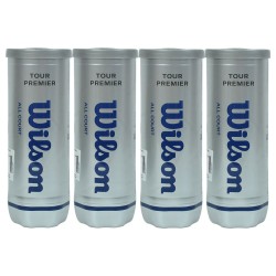 WILSON Tour Premier Tennis Ball Dozen (12 Balls) WILSON Tour Premier Tennis Ball Dozen (12 Balls)