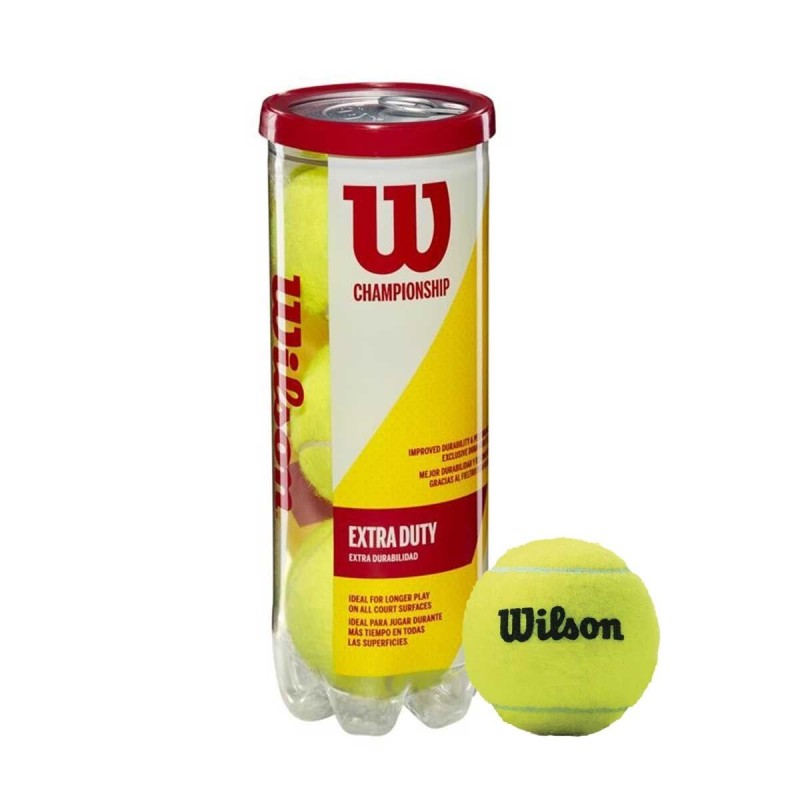 WILSON Championship Tennis Ball Can (3 Balls) WILSON Championship Tennis Ball Can (3 Balls)