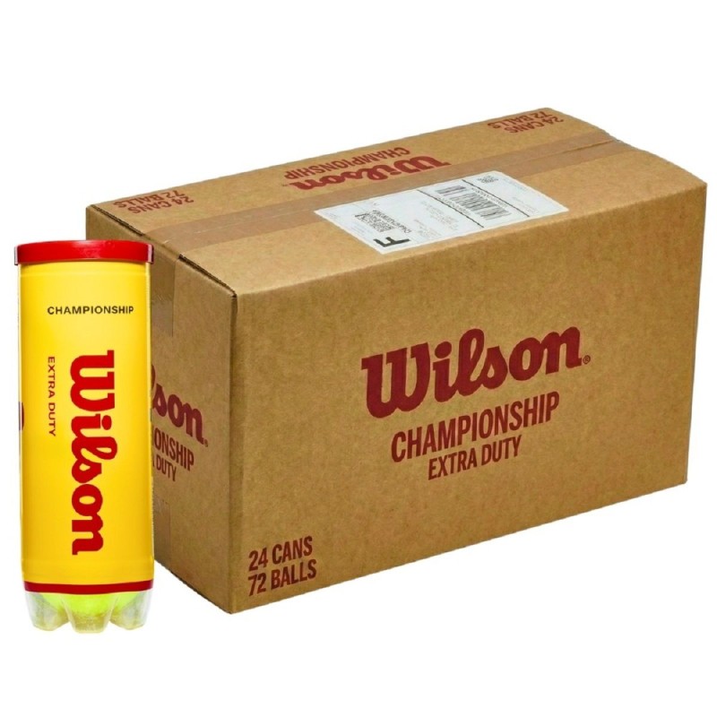WILSON Championship Tennis Ball Carton (72 Balls) WILSON Championship Tennis Ball Carton (72 Balls)
