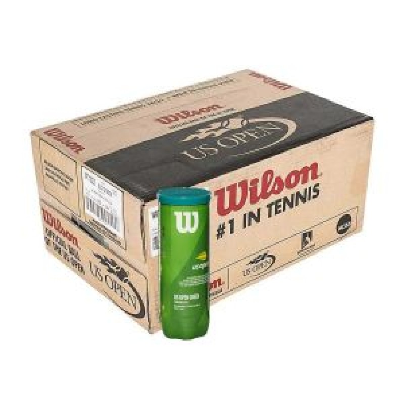 WILSON US Open Green Transtition Tennis Ball Carton (72 Balls) WILSON US Open Green Transtition Tennis Ball Carton (72 Balls)