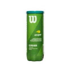 WILSON US Open Green Transition Tennis Ball Can (3 Balls) WILSON US Open Green Transition Tennis Ball Can (3 Balls)