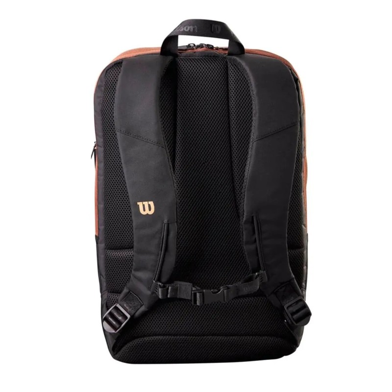 WILSON Pro Staff V14 Super Tour Backpack (Black/Brown) WILSON Pro Staff V14 Super Tour Backpack (Black/Brown)
