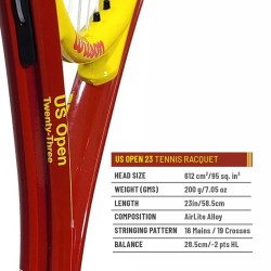 Wilson US Open 23 Junior Tennis Racquet Wilson US Open 23 Junior Tennis Racquet
