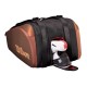 WILSON Pro Staff V14 Super Tour 15R Kitbag (Black/Brown)