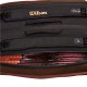 WILSON Pro Staff V14 Super Tour 15R Kitbag (Black/Brown)