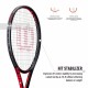 WILSON Clash 100 Pro V3 Tennis Racquet (303g, Unstrung)