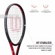 WILSON Clash 100L V3 Tennis Racquet (280g, Unstrung)