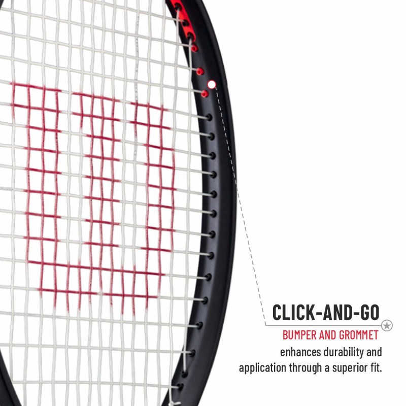 WILSON Clash 100L V3 Tennis Racquet (280g, Unstrung)