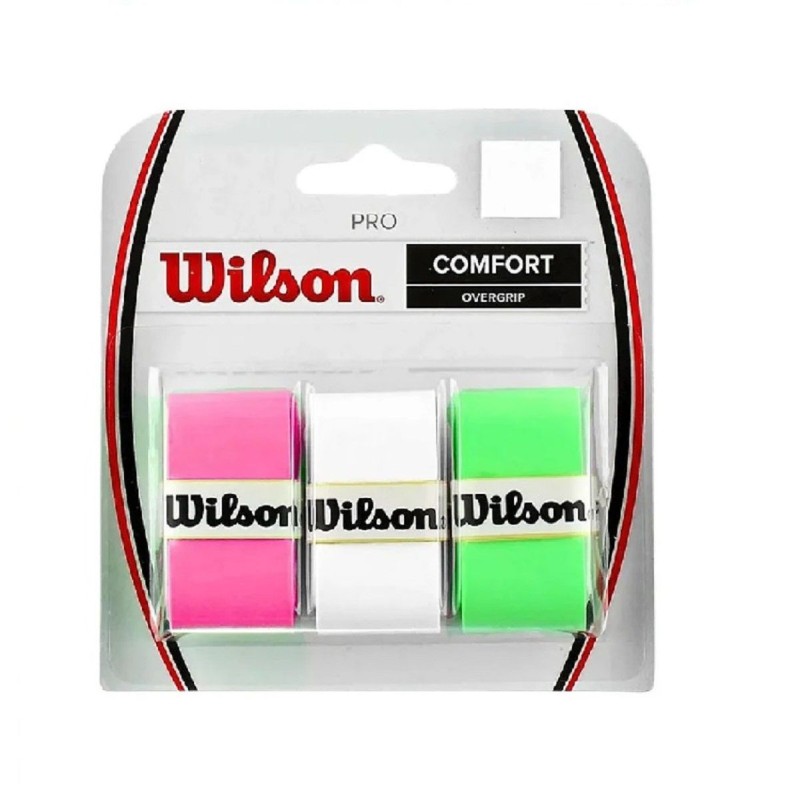 WILSON Pro Comfort Overgrip (Assorted, 3 pcs) WILSON Pro Comfort Overgrip (Assorted, 3 pcs)