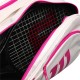 Wilson Advantage 6R Tennis Kit Bag (White/Pink)