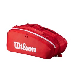 Wilson Super Tour 15R 2025 Tennis Kit Bag (Red) Wilson Super Tour 15R 2025 Tennis Kit Bag (Red)