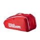 Wilson Super Tour 15R 2025 Tennis Kit Bag (Red) Wilson Super Tour 15R 2025 Tennis Kit Bag (Red)