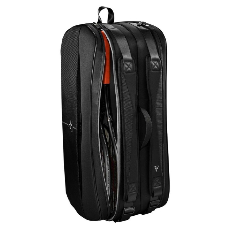 Wilson RF Tournament 9R Tennis Kit Bag (Black) Wilson RF Tournament 9R Tennis Kit Bag (Black)