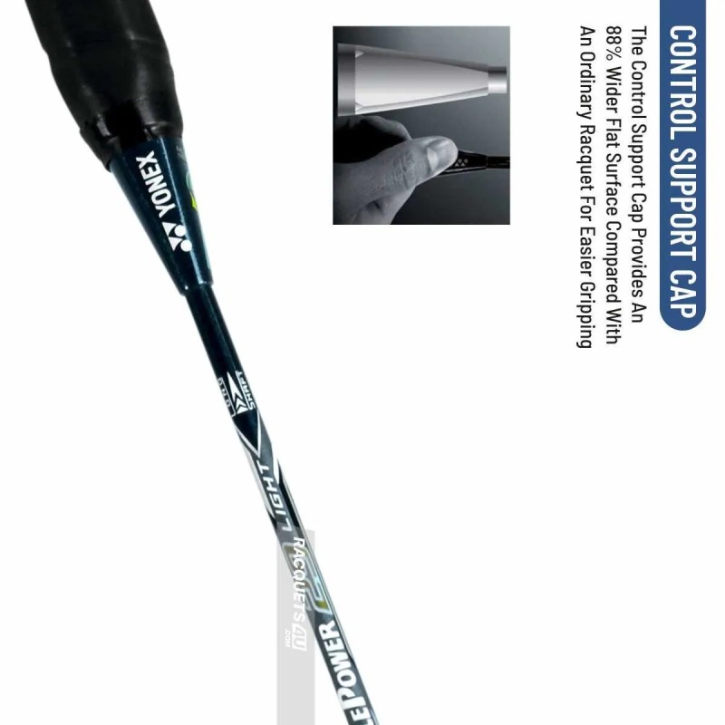 Yonex Muscle Power 29 Light Badminton Racquet (Black/Grey, Strung) Yonex Muscle Power 29 Light Badminton Racquet (Black/Grey, Strung)