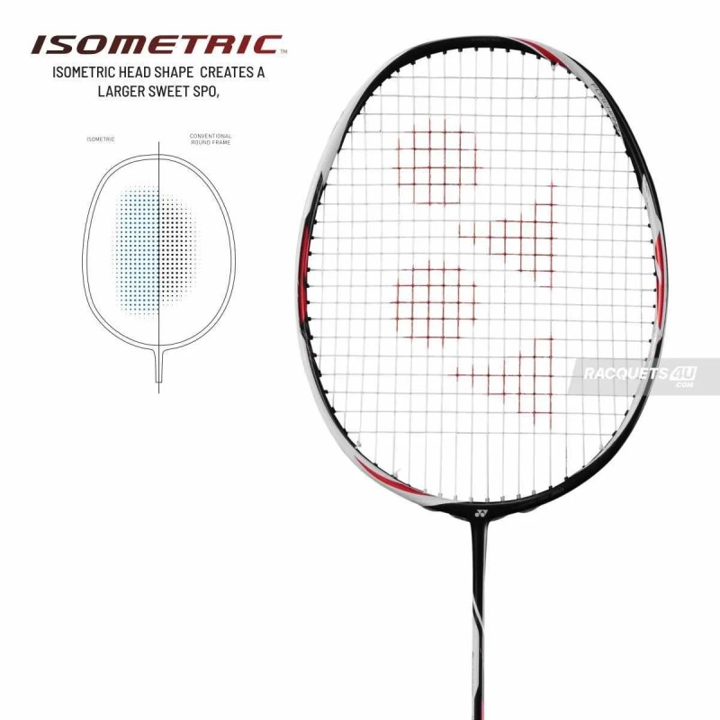 YONEX Duora Z Strike Badminton Racquet (Black/White, Unstrung) YONEX Duora Z Strike Badminton Racquet (Black/White, Unstrung)