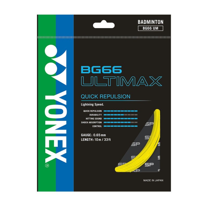 YONEX BG 66 Ultimax Badminton String YONEX BG 66 Ultimax Badminton String