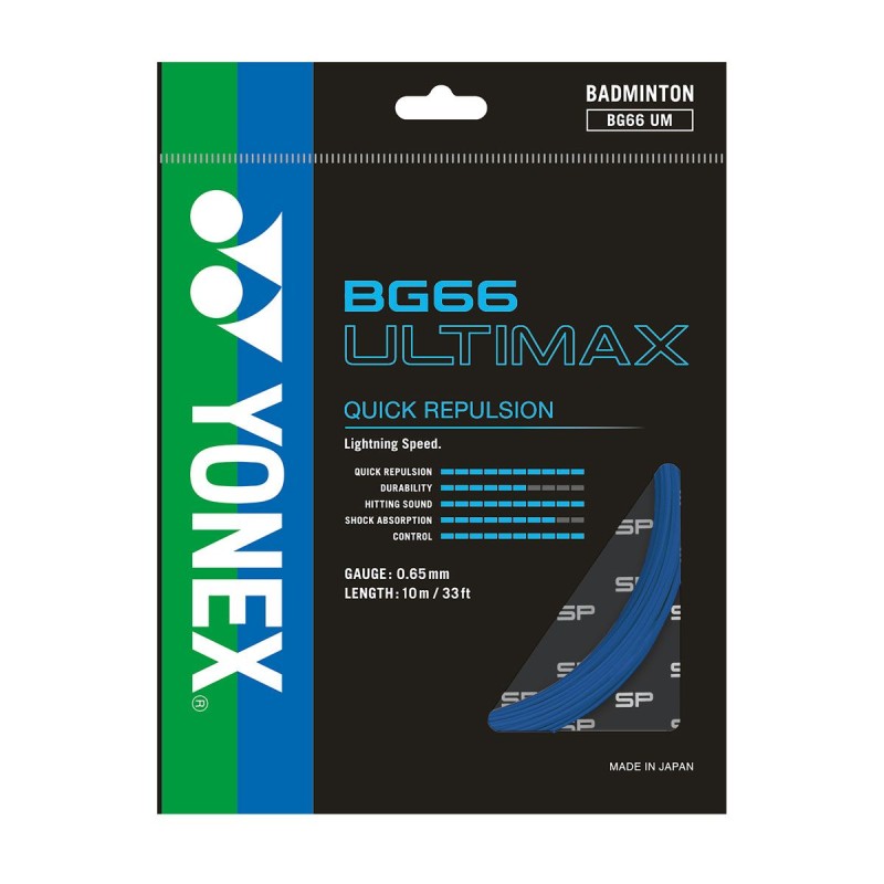 YONEX BG 66 Ultimax Badminton String YONEX BG 66 Ultimax Badminton String