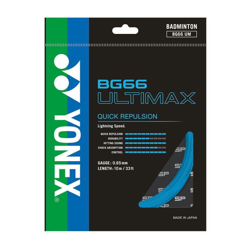YONEX BG 66 Ultimax Badminton String YONEX BG 66 Ultimax Badminton String