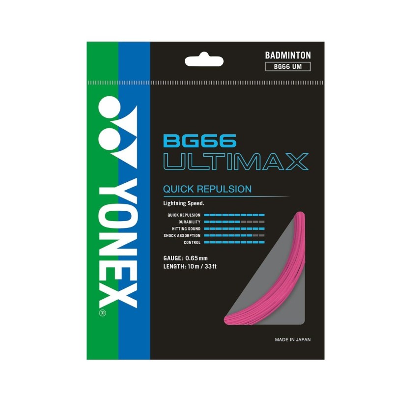YONEX BG 66 Ultimax Badminton String YONEX BG 66 Ultimax Badminton String