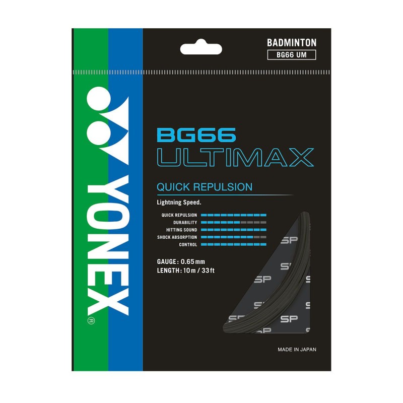 YONEX BG 66 Ultimax Badminton String YONEX BG 66 Ultimax Badminton String