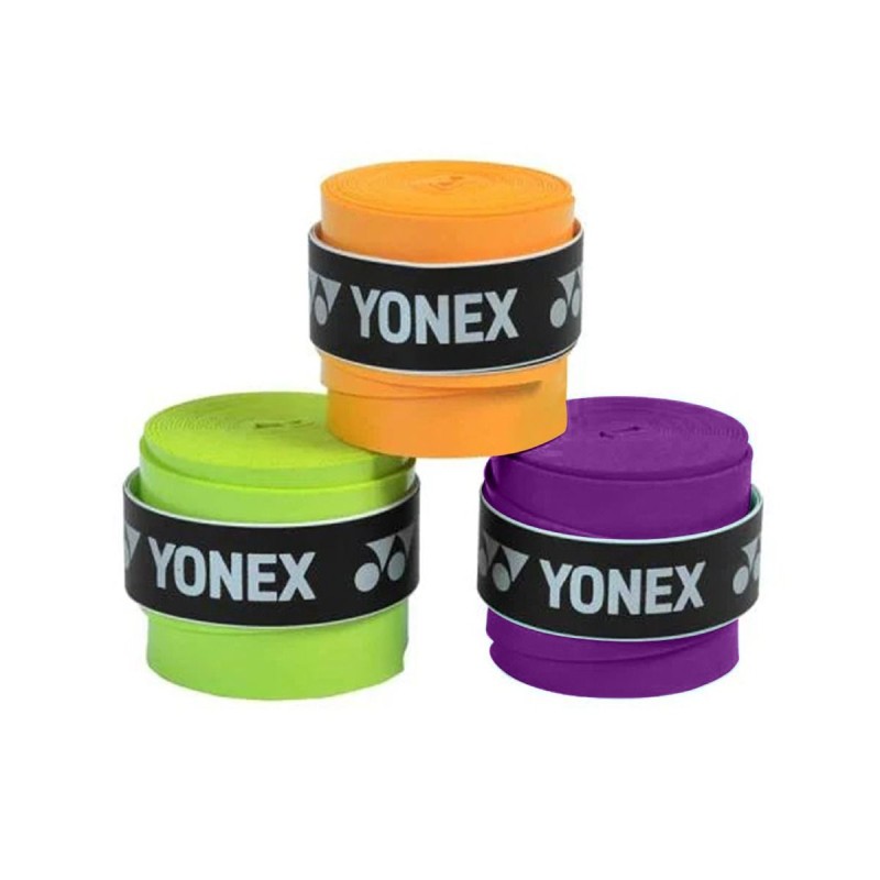 YONEX AC 102 Badminton Grip (3 Pcs, Assorted) YONEX AC 102 Badminton Grip (3 Pcs, Assorted)