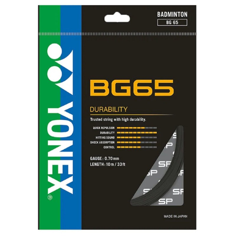 YONEX BG 65 Badminton String YONEX BG 65 Badminton String