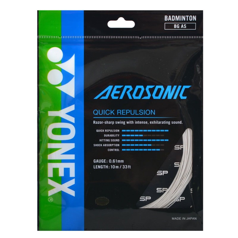 YONEX BG Aerosonic Badminton String YONEX BG Aerosonic Badminton String
