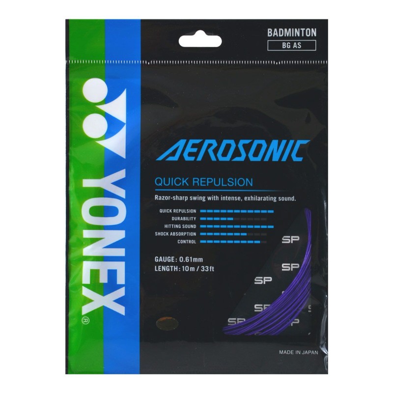 YONEX BG Aerosonic Badminton String YONEX BG Aerosonic Badminton String
