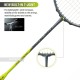 YONEX Arcsaber 7 Pro Badminton Racquet (Grey/Yellow, Unstrung) YONEX Arcsaber 7 Pro Badminton Racquet (Grey/Yellow, Unstrung)