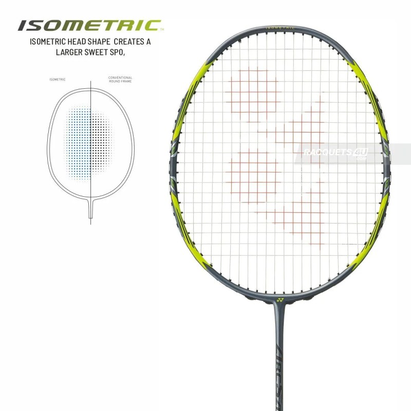 YONEX Arcsaber 7 Pro Badminton Racquet (Grey/Yellow, Unstrung) YONEX Arcsaber 7 Pro Badminton Racquet (Grey/Yellow, Unstrung)