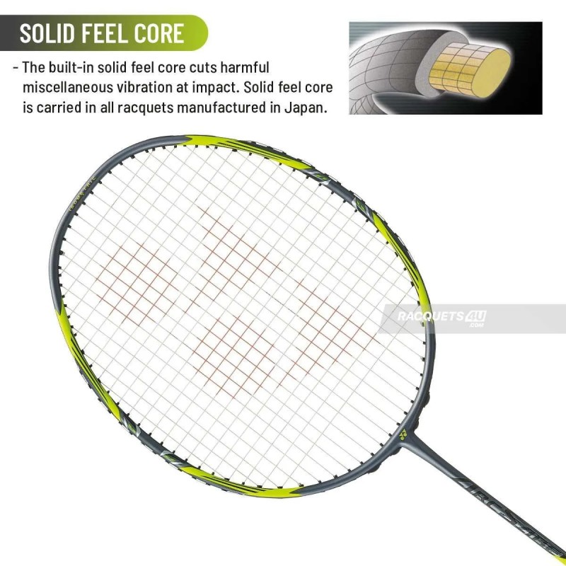 YONEX Arcsaber 7 Pro Badminton Racquet (Grey/Yellow, Unstrung) YONEX Arcsaber 7 Pro Badminton Racquet (Grey/Yellow, Unstrung)