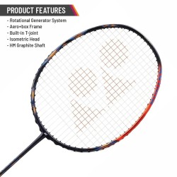 YONEX Astrox 77 Pro Badminton Racquet (High Orange, Unstrung) YONEX Astrox 77 Pro Badminton Racquet (High Orange, Unstrung)