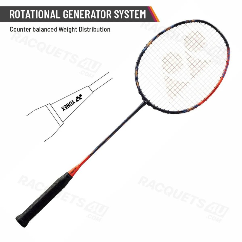 YONEX Astrox 77 Pro Badminton Racquet (High Orange, Unstrung)
