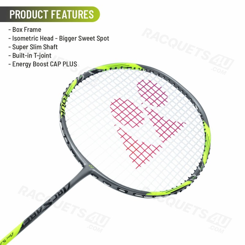 YONEX Arcsaber 7 Tour Badminton Racquet (Grey Yellow, Unstrung) YONEX Arcsaber 7 Tour Badminton Racquet (Grey Yellow, Unstrung)