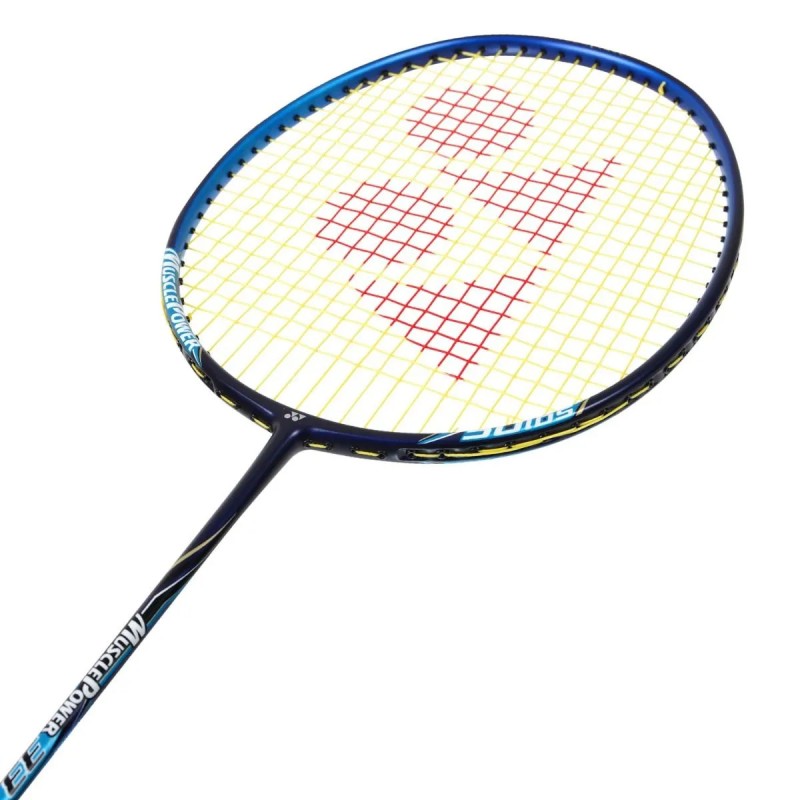 YONEX Muscle Power 33 Light Badminton Racquet (Strung, Sky Blue) YONEX Muscle Power 33 Light Badminton Racquet (Strung, Sky Blue)