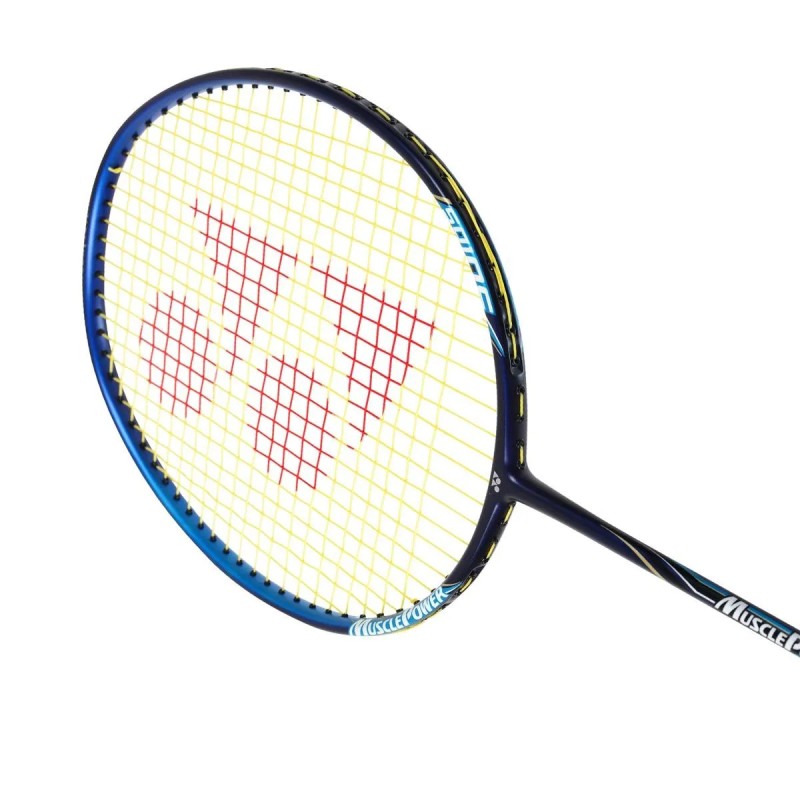 YONEX Muscle Power 33 Light Badminton Racquet (Strung, Sky Blue) YONEX Muscle Power 33 Light Badminton Racquet (Strung, Sky Blue)
