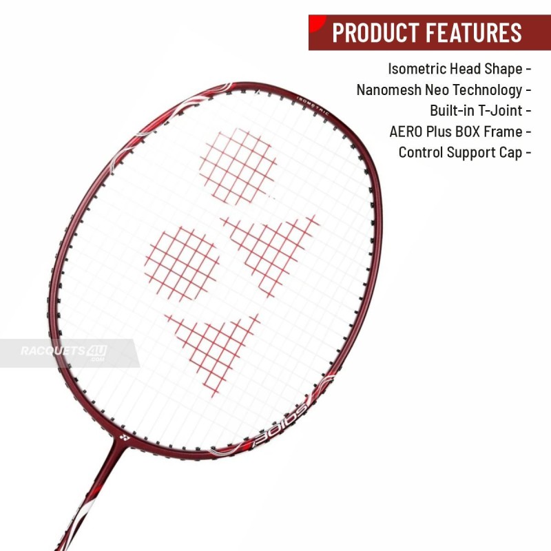 YONEX Astrox Lite 45I Badminton Racquet (Strung, Kurenai) YONEX Astrox Lite 45I Badminton Racquet (Strung, Kurenai)