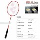 Yonex Nanoray 72 Light Badminton Racquet (Strung, Orange)