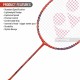 Yonex Nanoray 72 Light Badminton Racquet (Strung, Orange)